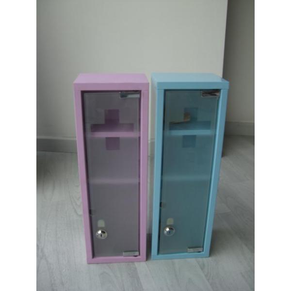 2017 compartment wall Container label Metal layer Stainless Steel Medical box Metal Box/medicine Chest Portable Medication Lock