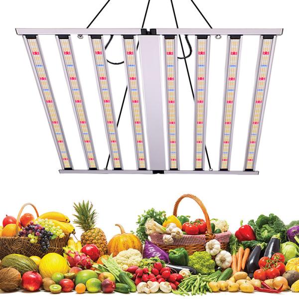 Lumière de croissance LED pliable à spectre complet 8 bar 800W