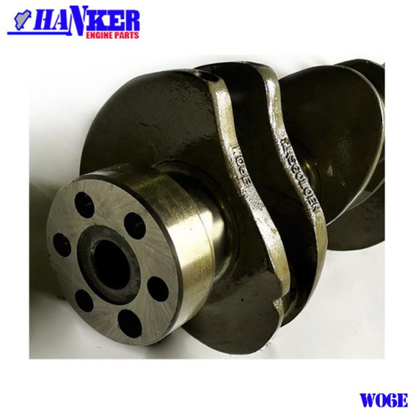 6 Cylinders Casting Crankshaft For Hino Engine Spare Parts W06E