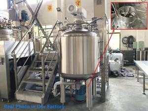 Stainless Steel 304 250L Liquid Mixer Machine 200RPM