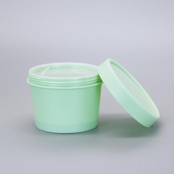 3.4 Oz 100ml Hair Hand Body Face Plastic Empty Cream Jars Pot Containers Cosmetic