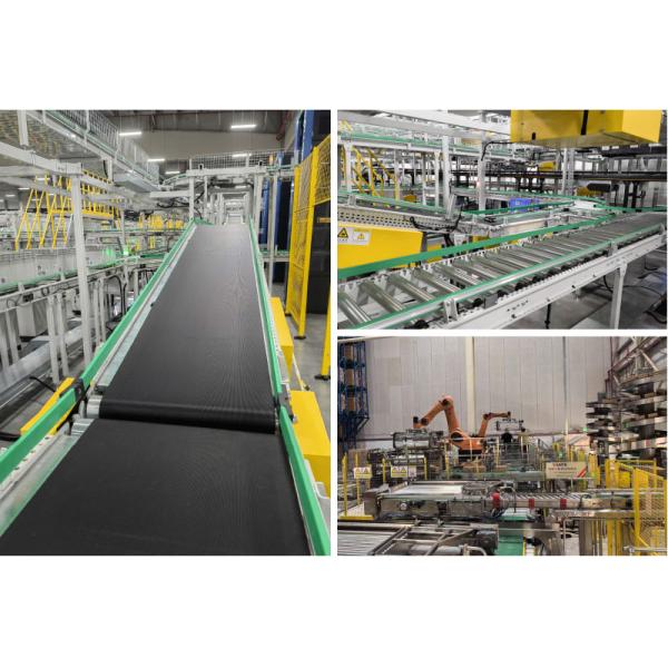 Carton Sorting Conveyor System Flexible Gravity Roller Conveyor System Logistics Sorting Warehouse Storage Rack