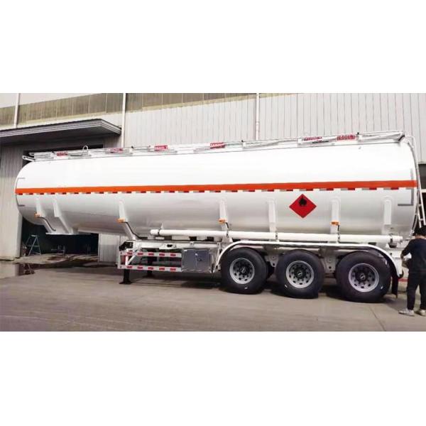 TITAN 40000/45000/50000 Liter Palm Petrol Diesel Crude Oil Fuel Tanker Trailer Tri Axle for Sale