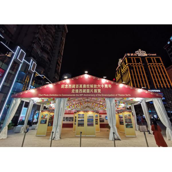 White Aluminium Expandable 60m Wedding Event Tents