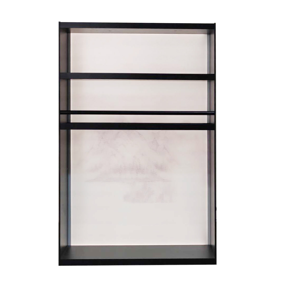 XJ1083 Wholesaler Price Led Light Kitchen Shelves Storage Rack Cabinet Home Furniture