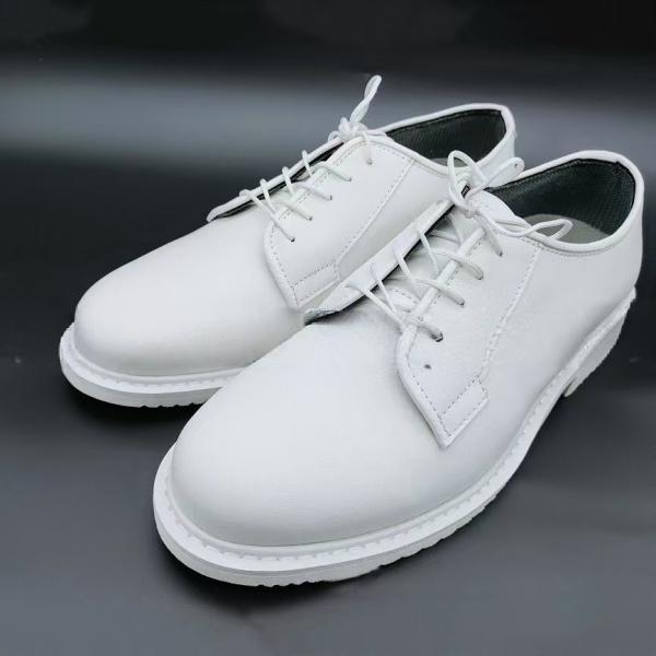 Steel Toe White Shoes Unisex PU Sole Safety Shoes Anti Smash Anti Puncture
