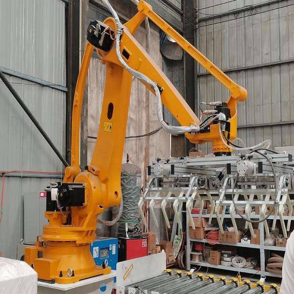 New High Level Universal Robots Palletizing 360 Degree Robotic Case Palletizer