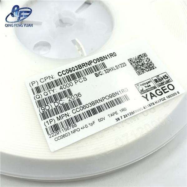 SMD Ceramic Capacitor 1 pF 50V  0603 CC0603BRNPO9BN1R0
