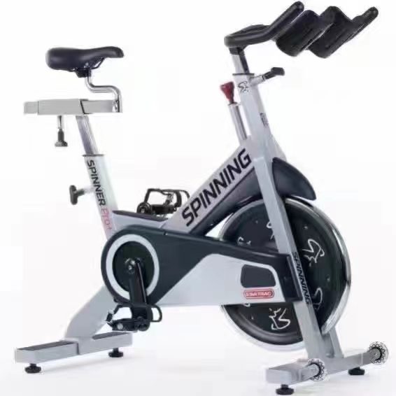 21kg Volante de vuelo Bicicletas giratorias Gimnasio Entrenamiento cardiovascular comercial para interiores