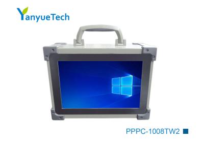 Pppc-1008tw2 Portable Industrial PC 10.1 Wide Screen Capacitive Touch 1 PCIE Extension