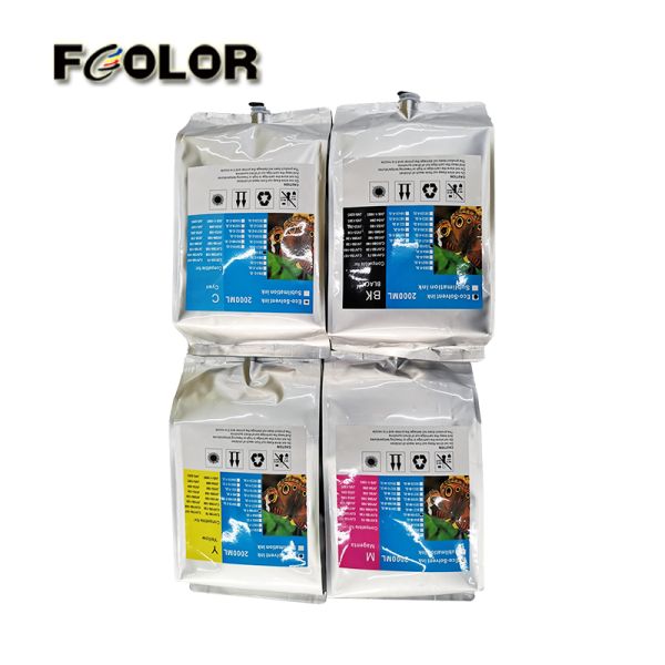 Fcolor Vibrant Heat Transfer Ink Bag 2L Sublimation Ink Sb410 Sb411 for Mimaki TS300P