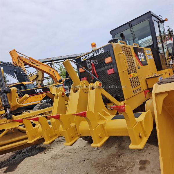 Cummins Engine 17000 KG Caterpillar 140H Motor Grader on Stock for Road Construction