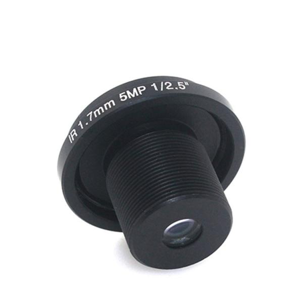 1/2.5 Optical M12*0.5 F2.0 5MP 1.7MM Fisheye CCTV Lens