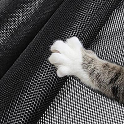 Durable Black Grey Polyester Mesh Screen With Wire Diameter 0.35mm