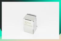 10/100 base - etiqueta modular de Jack de Ethernet del enchufe el 100M SMT de TX ENCIMA de 12 - Pin con el conector y el transformador del LED RJ45