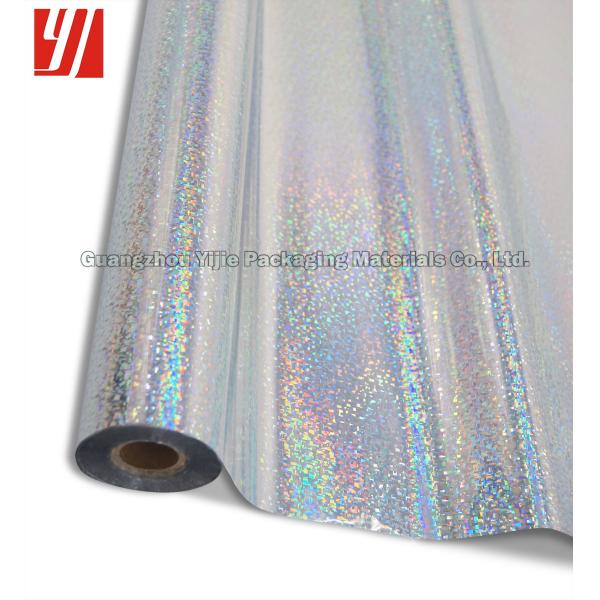 Hoja olográfica de plata plástica de la longitud el 120m para la imagen