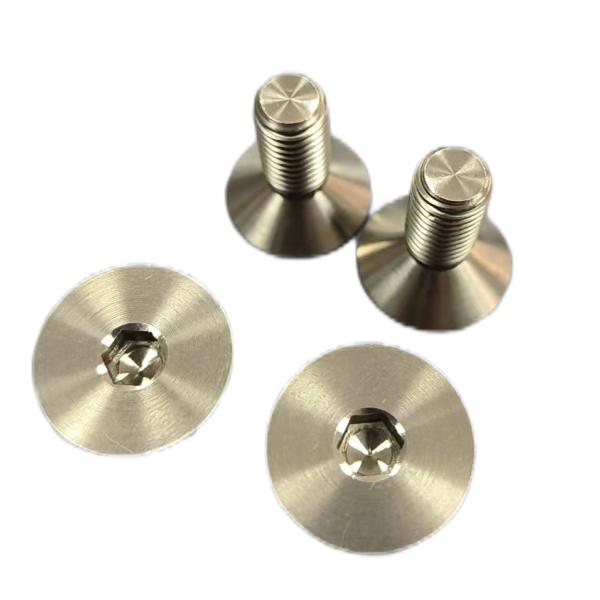 Titanium Hexagon Socket Countersunk Head Screw Gr1 Gr3 Gr5