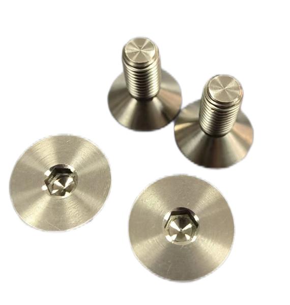Titanium Hexagon Socket Countersunk Head Screw Gr1 Gr3 Gr5
