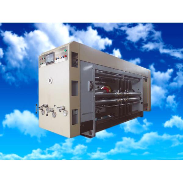 Suction Vacuum Feeder Flexo Printer Slotter Machine For Carton Manufacturing Machine