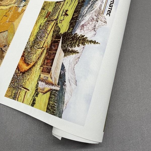 High Durability Matte Inkjet 360gsm Pure Cotton Canvas For Wall Decoration