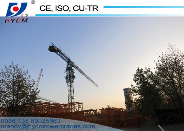 6/8ton 1.5ton Tip load 55m Boom QTZ80(PT5515) without Tower Head Topless Tower Crane