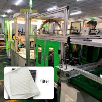 Équipement de fabrication de filtres de tissus non tissés avec une capacité de 10 S/Pcs et une puissance de travail de 12 kW