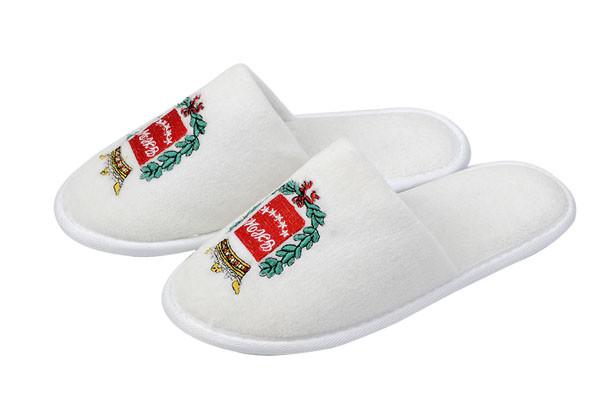 mens cotton waffle slipper