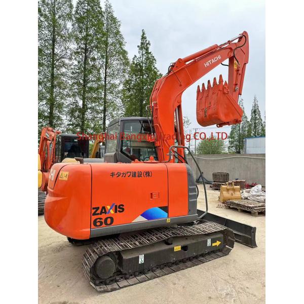 7 Days Delivery Time Original Japan Small Machine Used Hitachi ZX60 Mini Excavator
