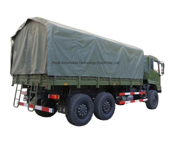 Transmissão manual Dongfeng 4x4 6x6 Truck de tropas para logística de entrega de montanha