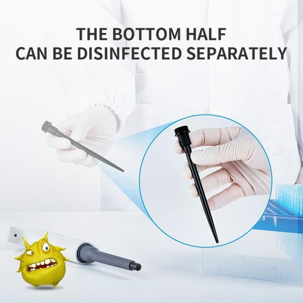 Fluorosilicone Rubber and Tetroxyethylene Adjustable Electronic Pipettes in Huge Stock