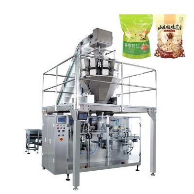 Electric Premade Pouch Packing Machine Beverage Chemical Industries Motor Engine Gear PLC Milk Food Powder Bearing