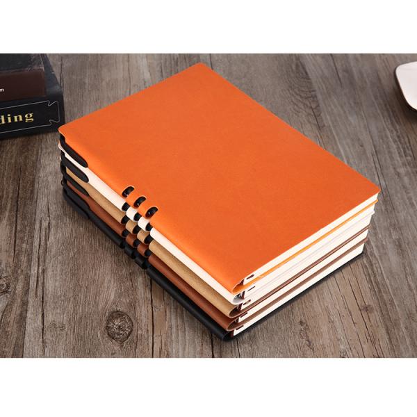 Customized Office Stationery A5 Notepad with PU Leather Cover and Personalized Design