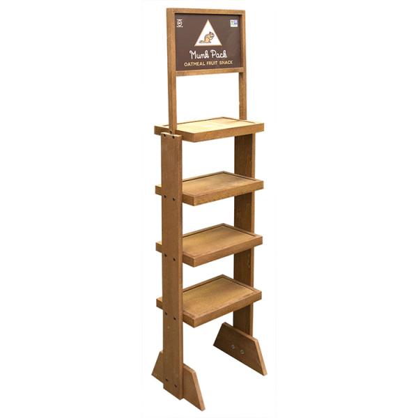 Стеллаж для выставки товаров продукта заботы кожи деревянный для лицевого Cleanser