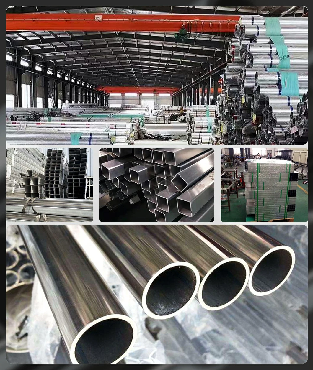 Seamless / Welded Aisi 304 1 Inch Steel Pipe Mirror Polished Round Square