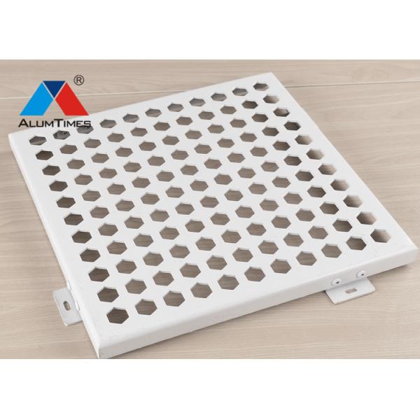3D Aluminium Perforated Panel For Wall Facade Decoration OEM