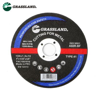 fibra de vidro de 100x1x16mm roda de corte reforçada ultra fina de 4 polegadas
