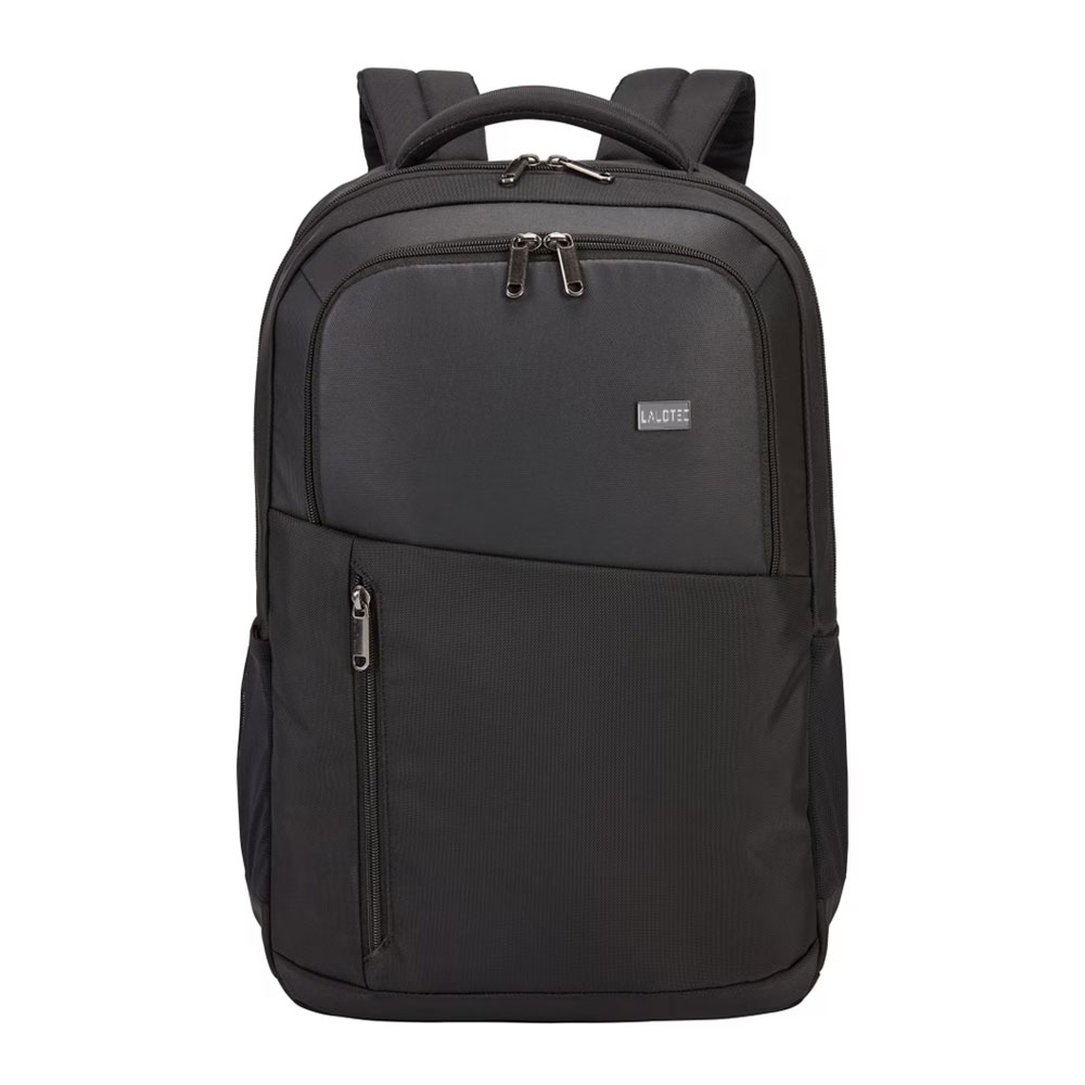 For 15.6-Inch Black Laptop Backpack Custom Logo 12-Inch Tablet Pocket High-Capacity Travel Computer Bag Polyester DNB59