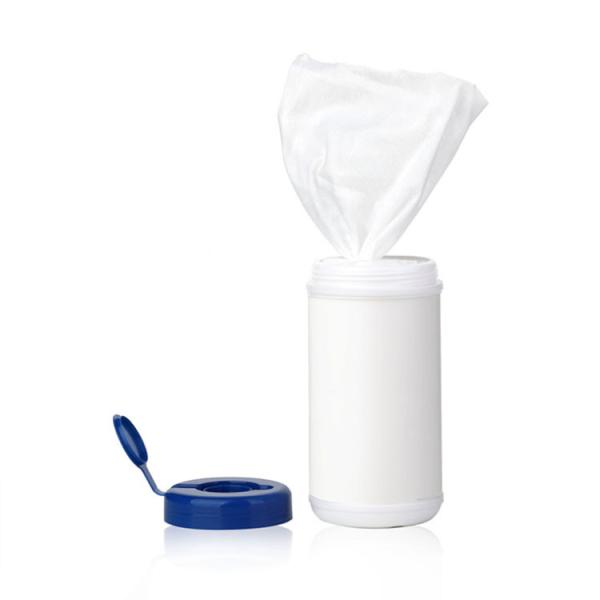 40GSM 30%Viscose 70% Polyester 15*20CM Non Woven Fabric Dry Cloth Household Dry Wipes in Canister