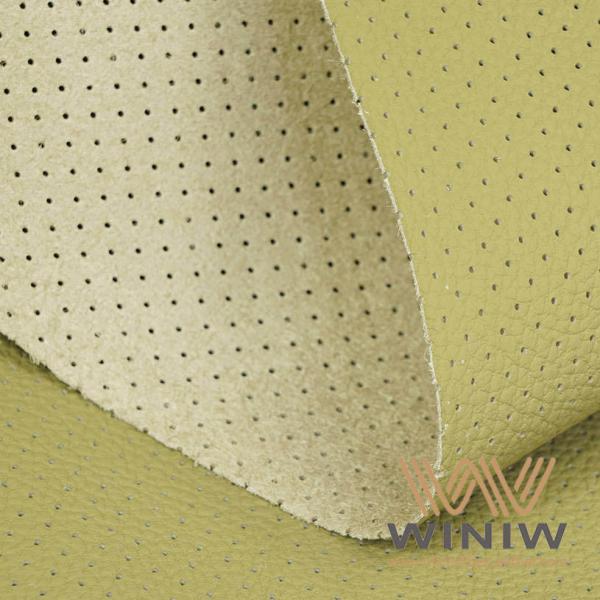 Perforated Textured PVC Synthetic Leather Automotive For Seat Covers