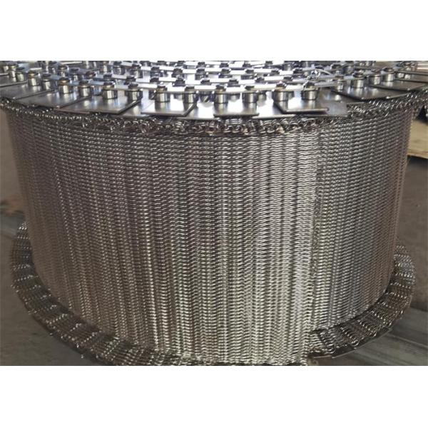 Продовольственная сталь Нержавеющая железа Конвейерная лента с шерстяной костью Соединенный баланс Ткань Конвейерная лента