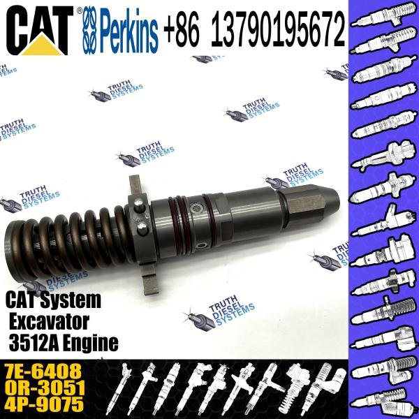 Diesel engine fuel injector 7E6408 diesel injector assembly fuel injection spare parts 7E6408