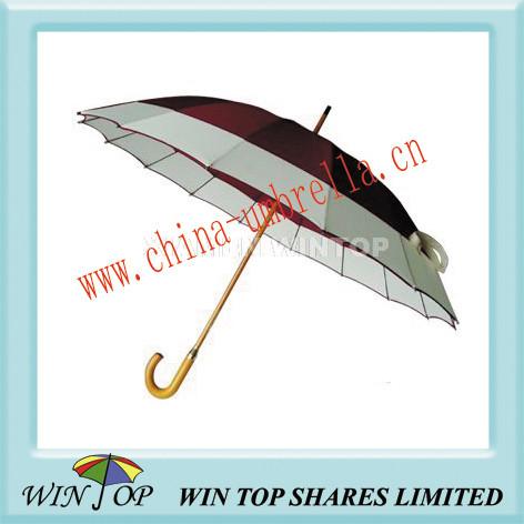 23 Manual Straight Wooden Umbrella Production