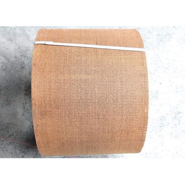 Bande de frein tissée libre d'amiante rayant le revêtement de frein pour le