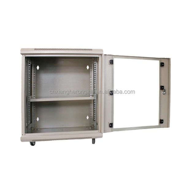 12u Network Server Cabinet External Sheet Metal Computer Networks Cabinet for Server Room