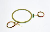 Ouro máximo da altura 6mm do anel deslizante da panqueca do equipamento médico ao material do contato do ouro