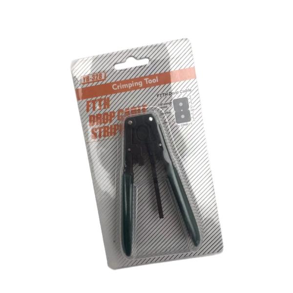 Диаметр 125μМ плакирования аксессуаров оптического волокна кабеля падения К-328 ФТТХ плотный