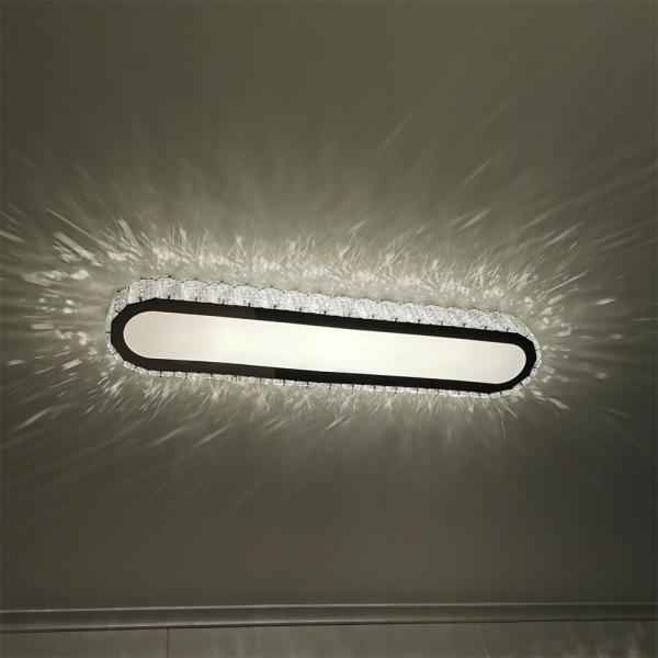 Led crystal ceiling lights dining room luxury silver ceiling light living room led Ceiling Lamps(WH-CA-108)
