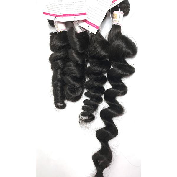 12 Inch 100% Brazilian Virgin Hair Unprocessed Cuticle Aligned Raw Loose Wave