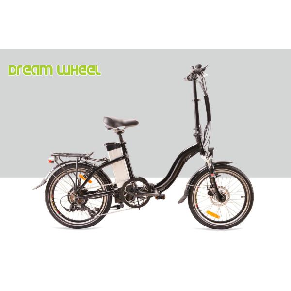 48V 500W Electric Folding Bike , Lightweight Folding Electric Bicycle 35km/h