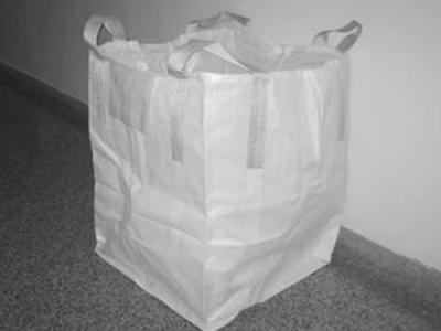 Sac de tonne de gravier blanc avec couleur et fermeture
